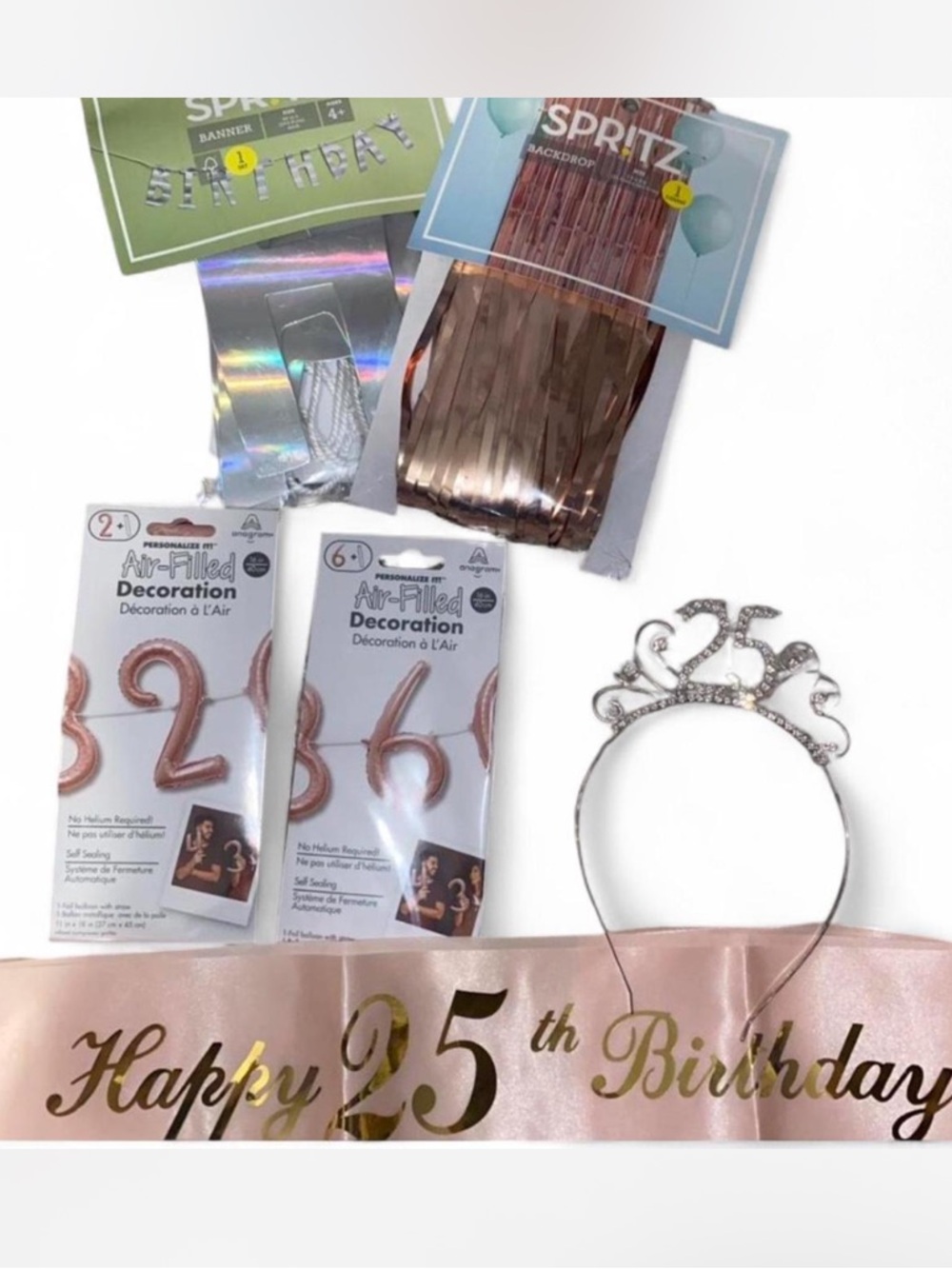 Birthday Supplies Customizable Bundle Pack